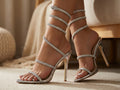 “Crystal Wrap” Luxe Heels